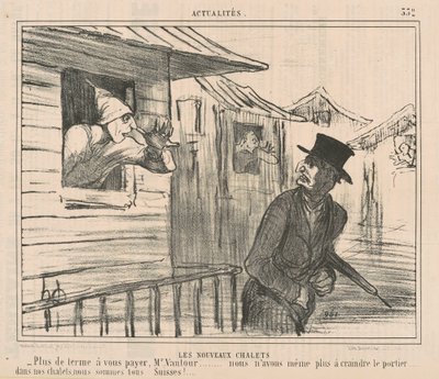 I nuovi chalet da Honoré Daumier