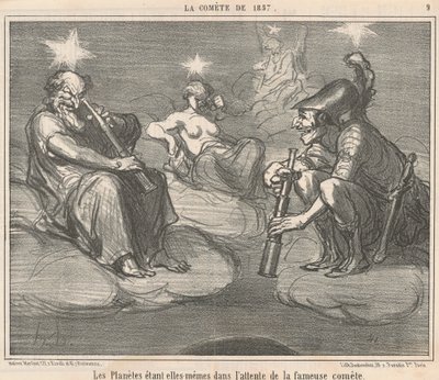 I pianeti essendo essi stessi da Honoré Daumier