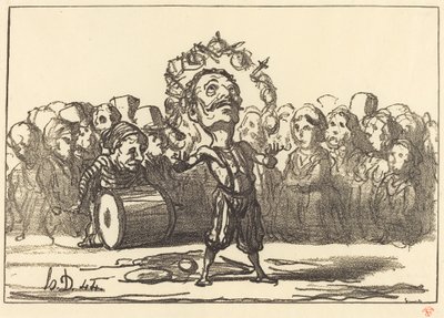 I Saltimbanchi da Honoré Daumier