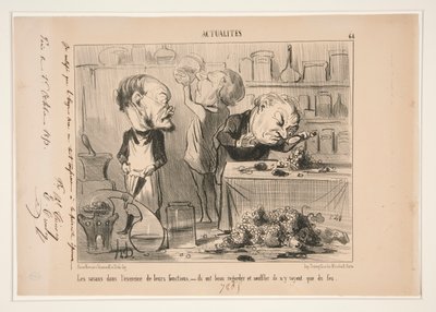 Gli studiosi da Honoré Daumier