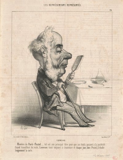 Luneau da Honoré Daumier