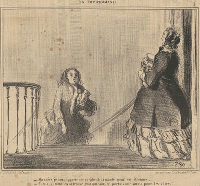 Cara mia, ti porto un vaso... da Honoré Daumier
