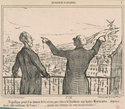 Magnifico progetto... da Honoré Daumier