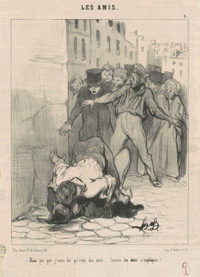 Ma ti dico che sono amici... da Honoré Daumier