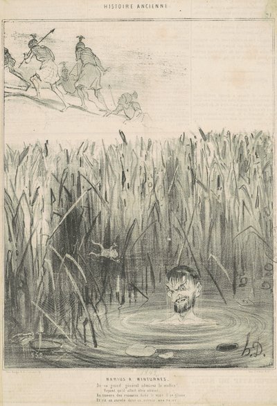 Marius a Minturnae da Honoré Daumier