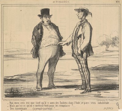 Io, la mia opinione è ... da Honoré Daumier