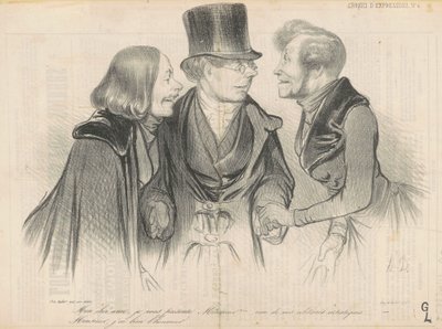 Mio caro amico, vi presento il Signor ... da Honoré Daumier