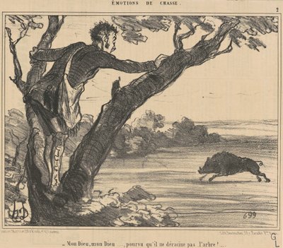 Mio Dio, mio Dio ... purché ... da Honoré Daumier
