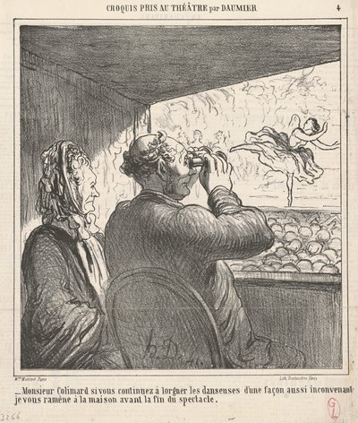 Monsieur Colimard se continuate ... da Honoré Daumier