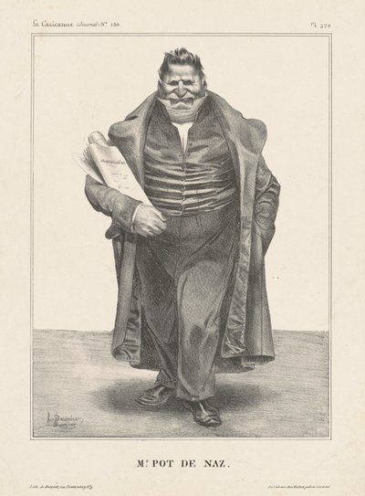Mr. Pot de Noz. da Honoré Daumier