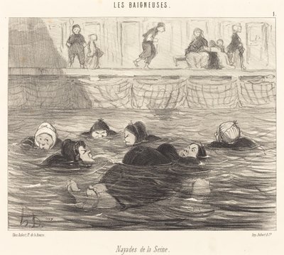 Naiadi della Senna da Honoré Daumier