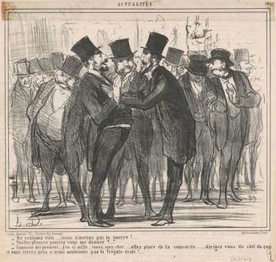 Non temete... da Honoré Daumier
