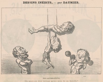 I nostri saltimbanchi da Honoré Daumier