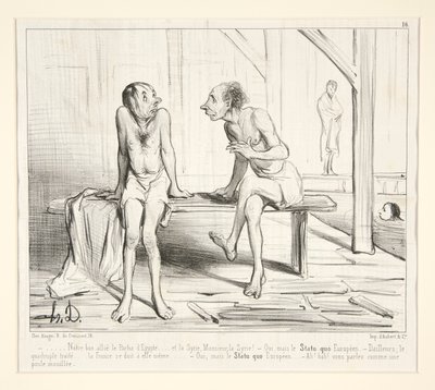 Il nostro buon alleato il Pascià d da Honoré Daumier