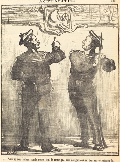 Non ci saremmo mai immaginati comunque... da Honoré Daumier