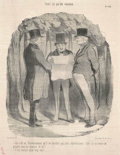 Si è detto al governo che non funzionava... da Honoré Daumier