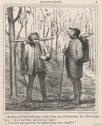 Ci avevano detto di venire in questo paese... da Honoré Daumier