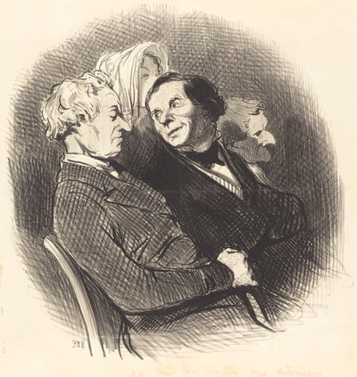 Si rendono conti agli azionisti da Honoré Daumier