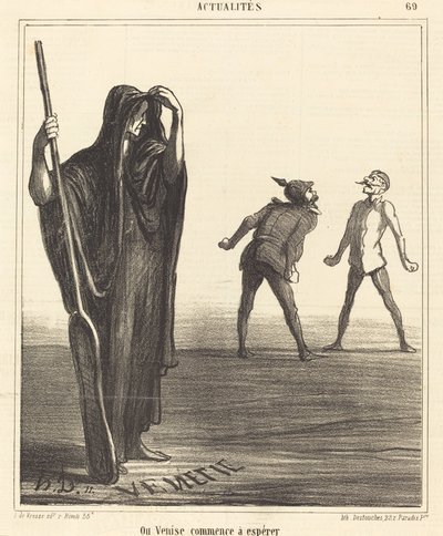 Dove Venezia inizia a sperare da Honoré Daumier