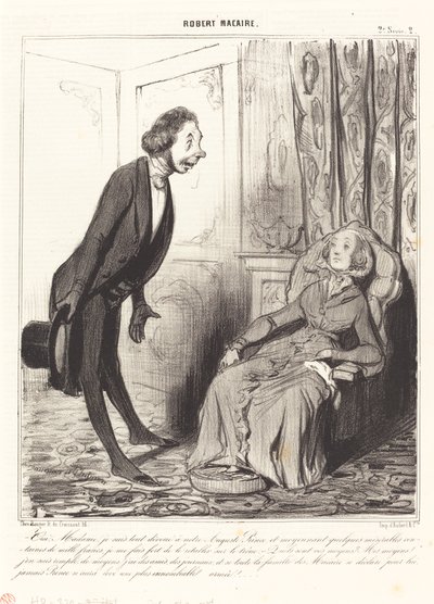 Sì, Madame, sono tutto devoto al nostro... Principe... da Honoré Daumier