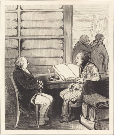 Sì, mio caro signor Badoulard, sto... da Honoré Daumier