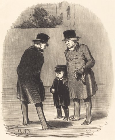 Sì, signor Chapuzot... da Honoré Daumier