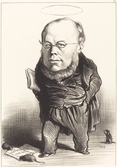 P.J. Proudhon da Honoré Daumier