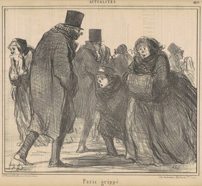 Parigi influenzata da Honoré Daumier