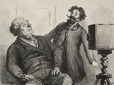 Fotografo e fotografati da Honoré Daumier