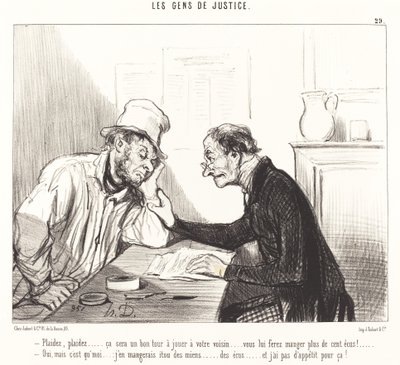 Plead... sarà un buon scherzo... da Honoré Daumier