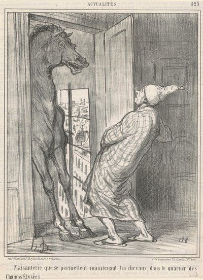 Scherzo che si permettono ... da Honoré Daumier