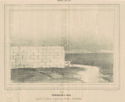 Pellegrinaggio di San Rocco da Honoré Daumier