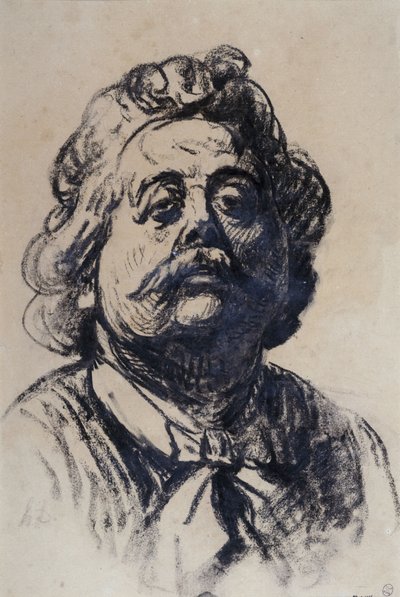 Ritratto di Pierre Carrière-Belleuse 1851-1933, c. 1890 da Honoré Daumier