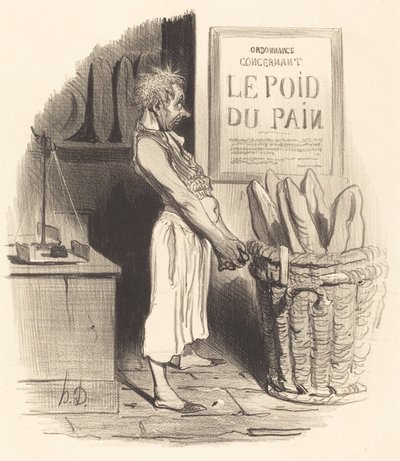 Per ora... siamo nei guai da Honoré Daumier