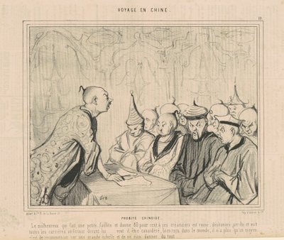 Onestà Cinese da Honoré Daumier