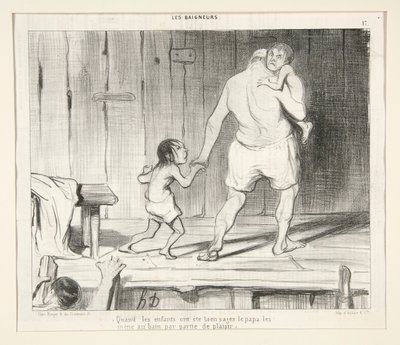 Quando i bambini sono stati molto saggi da Honoré Daumier