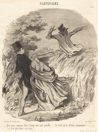 Che siamo stupidi ad avere una paura simile... da Honoré Daumier
