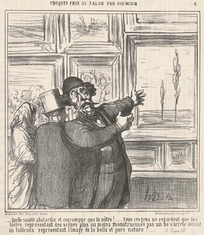 Quale società abbattuta e corrotta... da Honoré Daumier