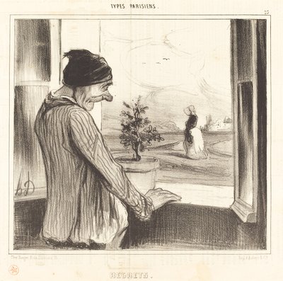 Rimpianti da Honoré Daumier