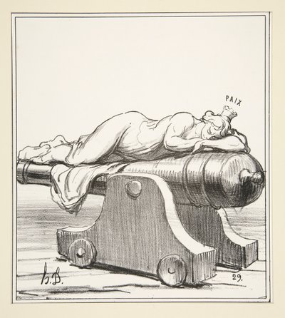 Renouvele de Turenne, da Actualites da Honoré Daumier