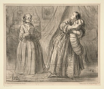 Ripetizione d da Honoré Daumier
