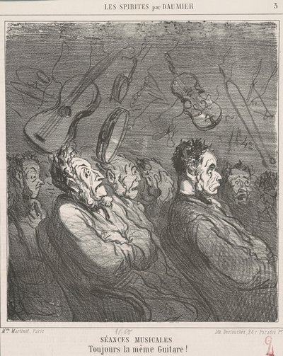 Sedute musicali da Honoré Daumier