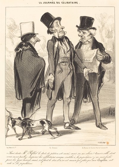 Senza dubbio M. Riflot il diritto... da Honoré Daumier
