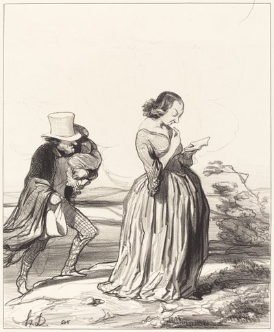 Saperlotte!... che vorrei... che mia moglie avesse finito... da Honoré Daumier