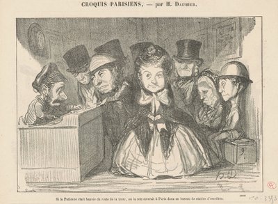 Se la pazienza fosse bandita dal resto... da Honoré Daumier