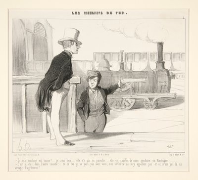 Se la mia macchina è buona? da Honoré Daumier