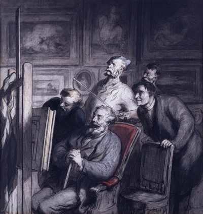 Gli amatori da Honoré Daumier