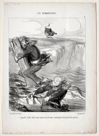 I Banchettatori, Tavola 9: Che idea pietosa abbiamo... da Honoré Daumier
