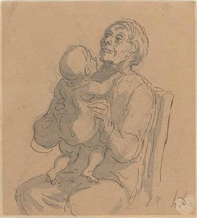 La nonna da Honoré Daumier