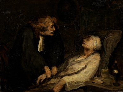 Il malato immaginario da Honoré Daumier